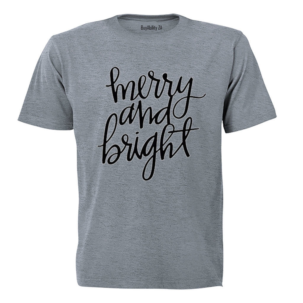 Merry and Bright! - Adults - T-Shirt