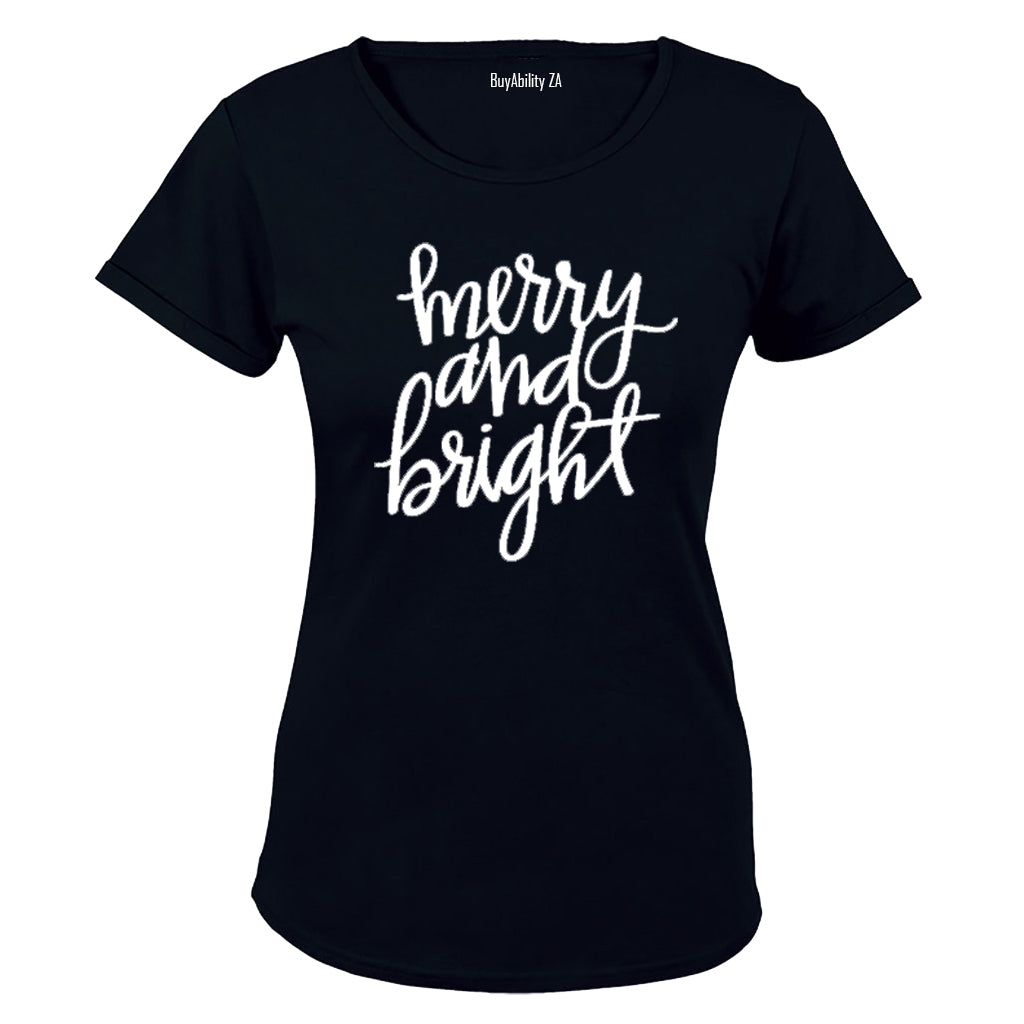 Merry and Bright - Ladies - T-Shirt