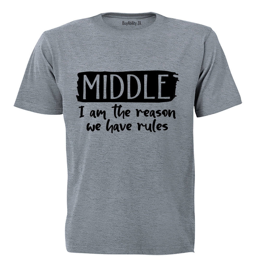 Middle Child - The Reason - Adults - T-Shirt