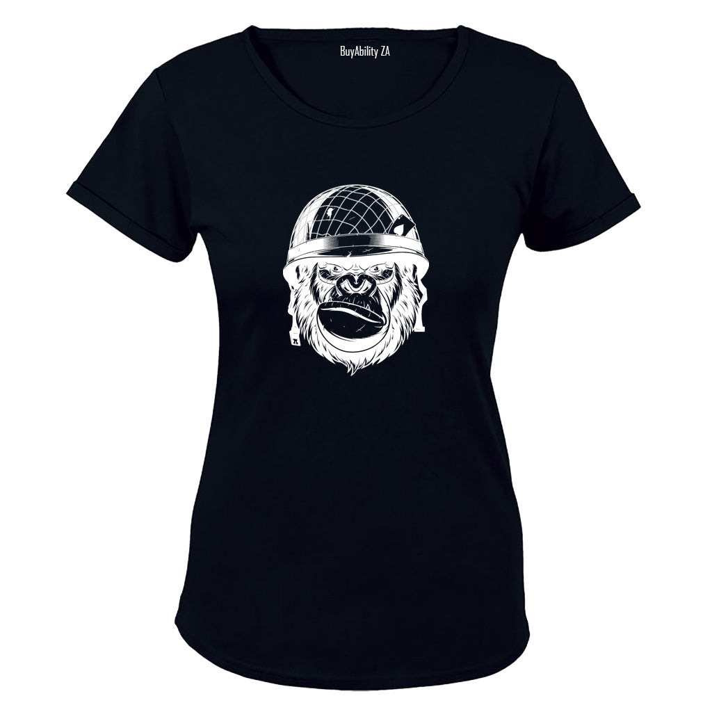 Military Monkey - Ladies - T-Shirt