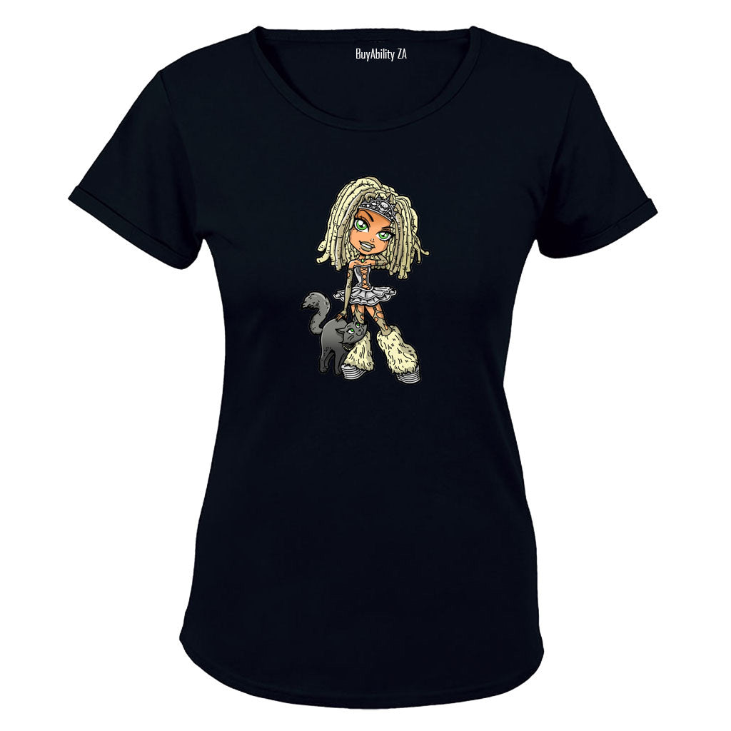 Miss Dreadlocks - Ladies - T-Shirt - BuyAbility