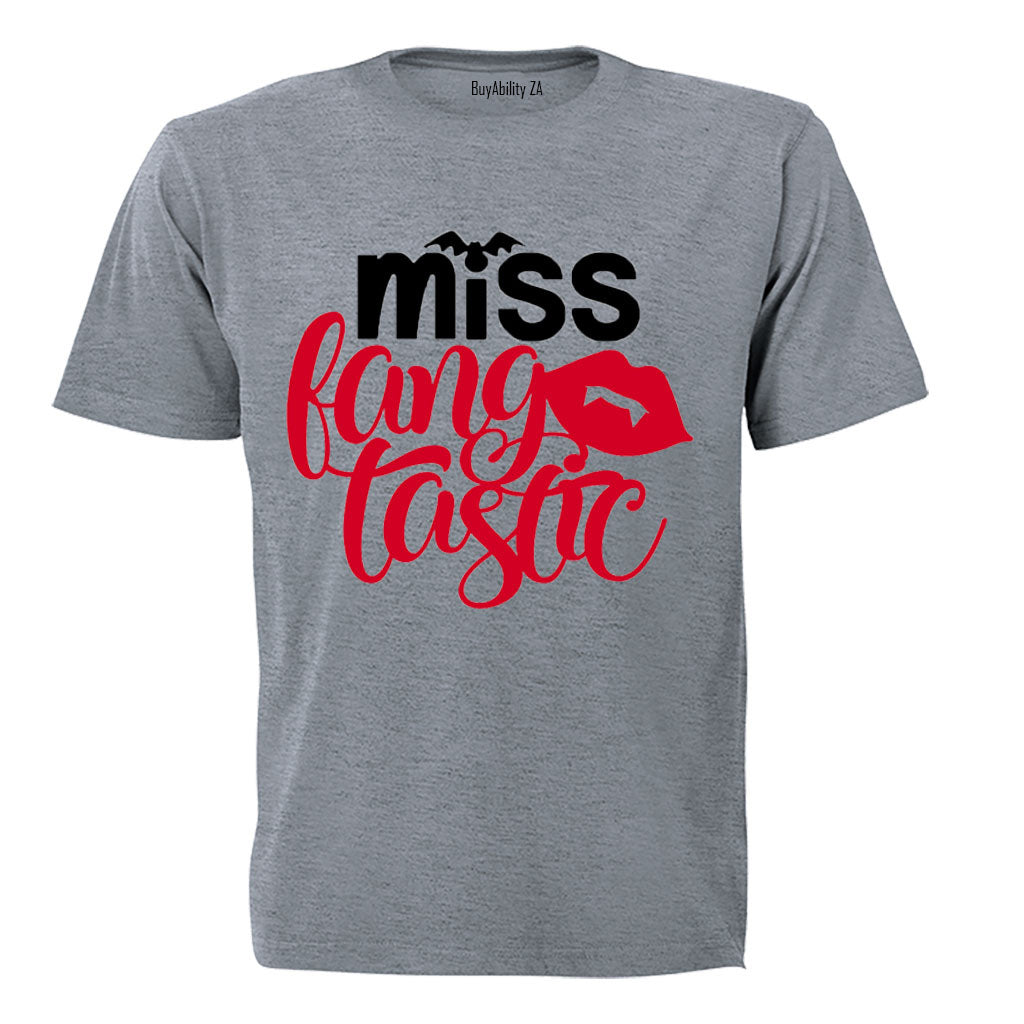 Miss FANG-TASTIC - Halloween - Kids T-Shirt