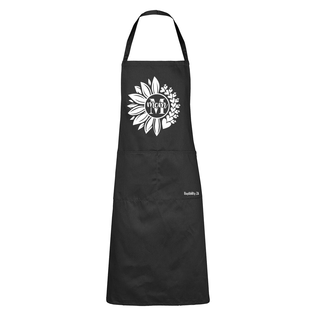 Mom - Flower Hearts - Apron
