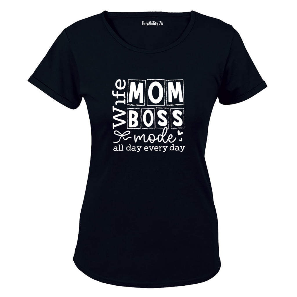 Mom Boss All Day - Ladies - T-Shirt - BuyAbility South Africa