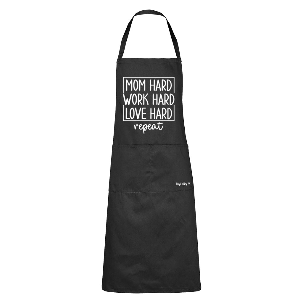 Mom Hard - Apron