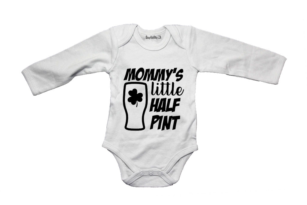 Mommy's Little Half Pint - St. Patricks Day - Baby Grow