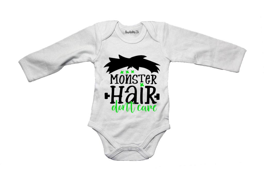 Monster Hair - Halloween - Baby Grow