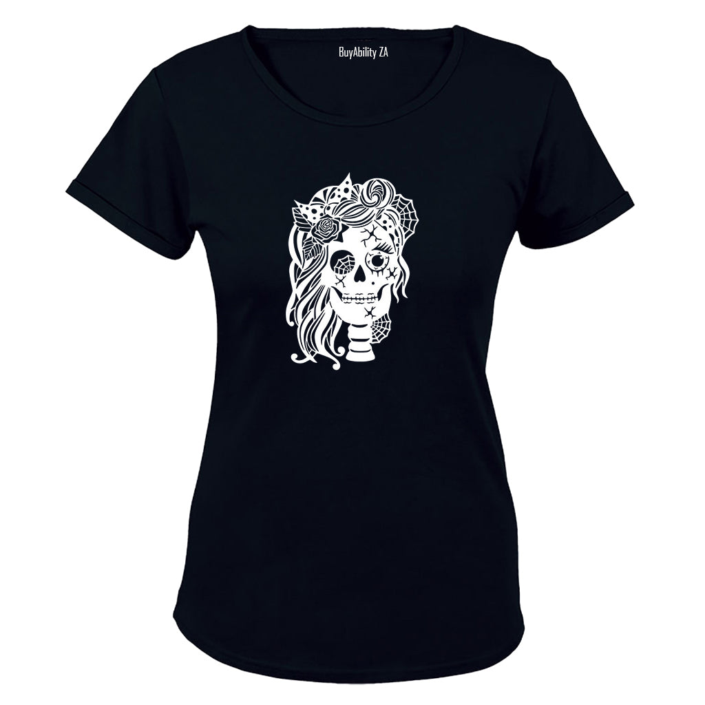 Mrs Halloween Skeleton - Ladies - T-Shirt