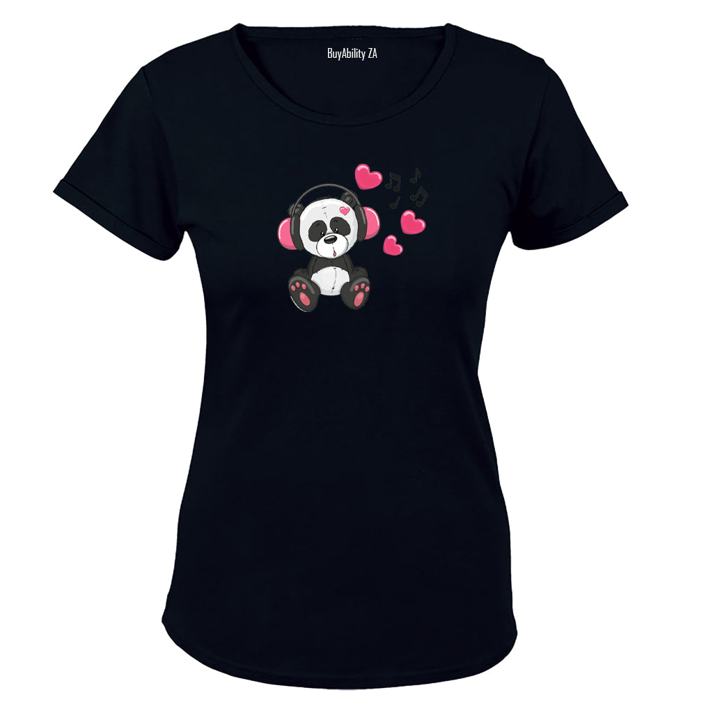 Music Panda - Ladies - T-Shirt