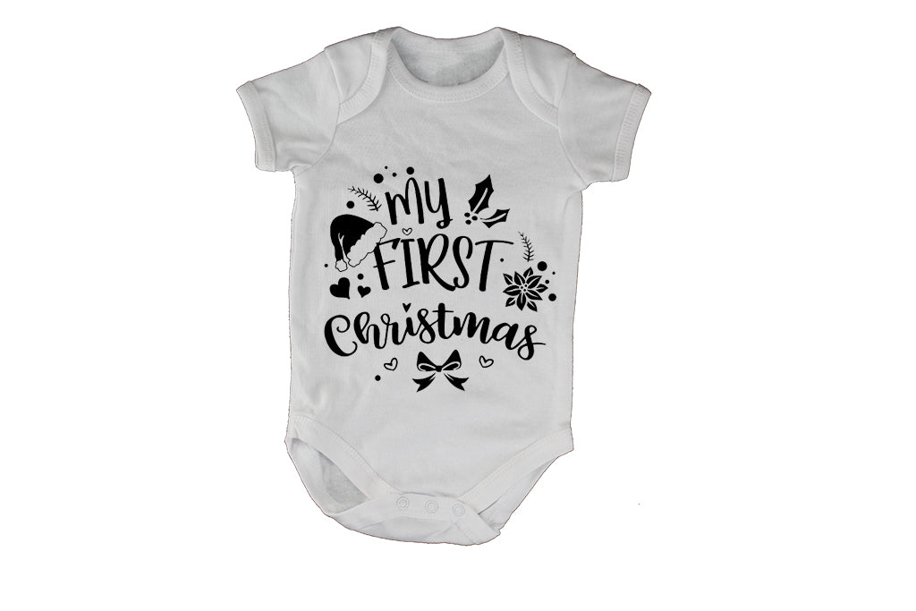 My First Christmas - Festive - Baby Grow