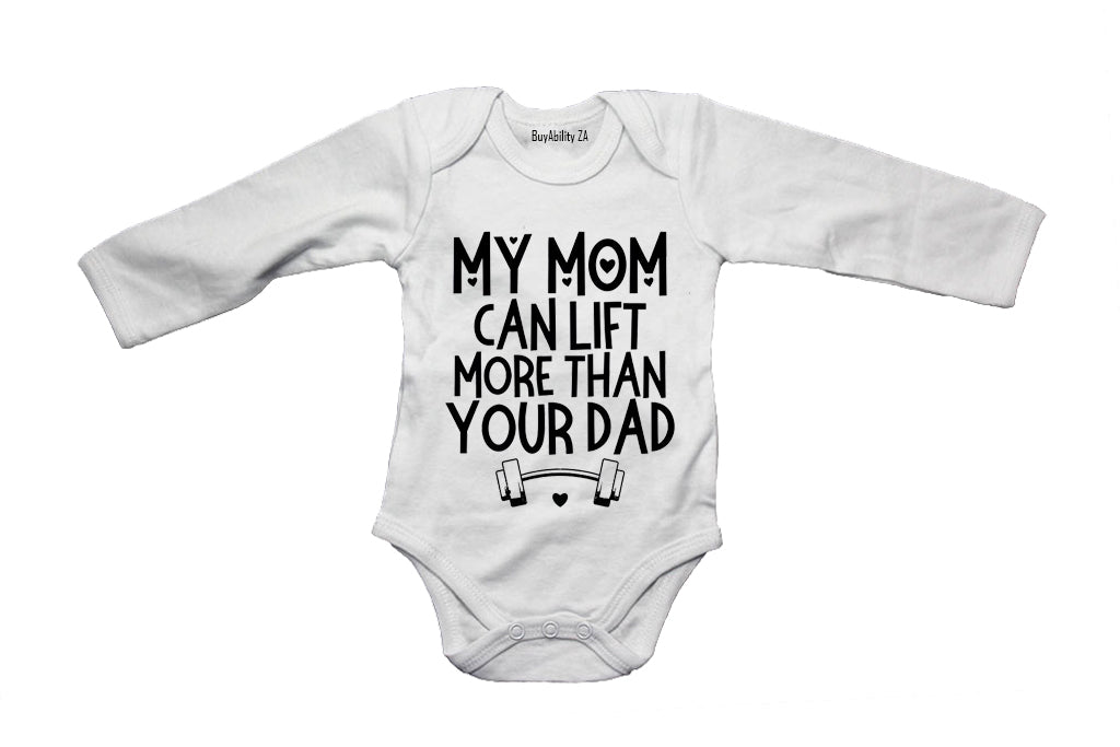 My Mom Can Lift - Baby Grow - BuyAbility South Africa