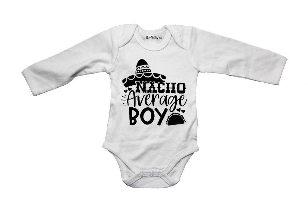 Nacho Average Boy - Baby Grow