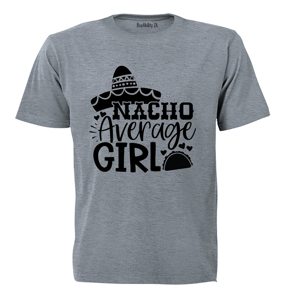 Nacho Average Girl - Kids T-Shirt