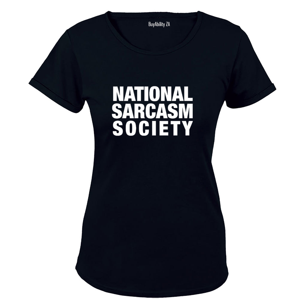 National Sarcasm Society - Ladies - T-Shirt