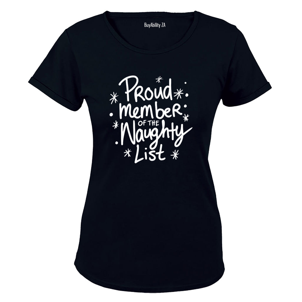 Naughty List - Christmas - Ladies - T-Shirt