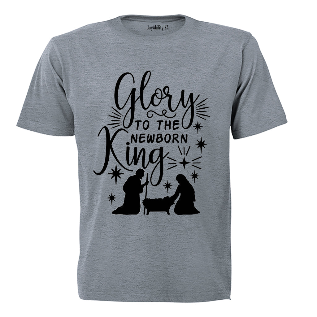 Newborn King - Christmas - Adults - T-Shirt
