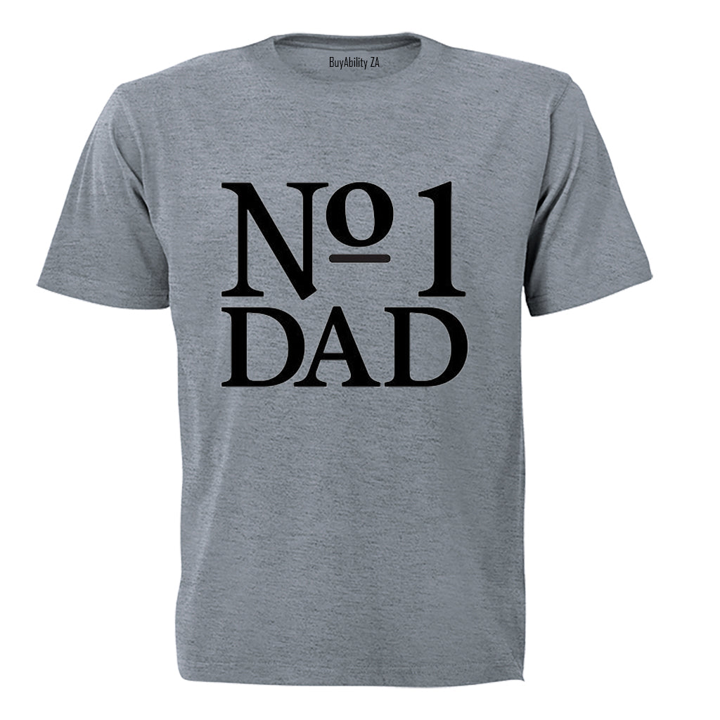 Number 1 Dad - Adults - T-Shirt