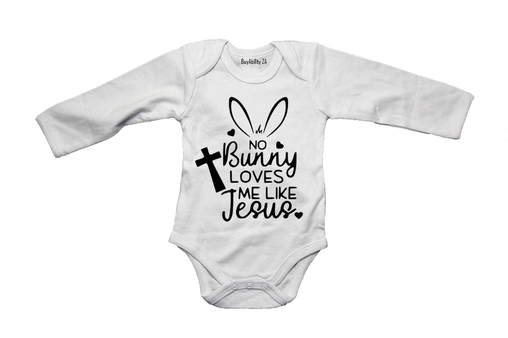 No Bunny Loves Me Like Jesus - Easter - Baby Grow