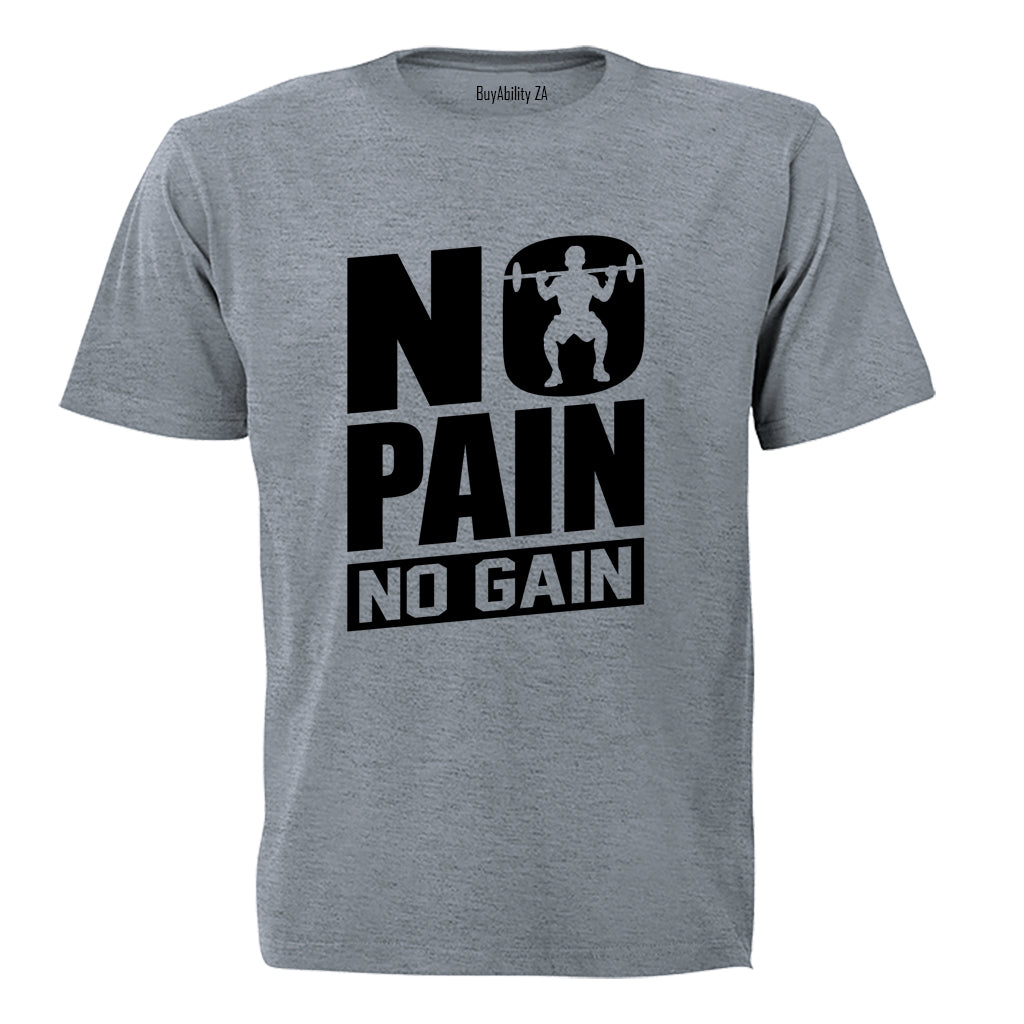 No Pain GYM - Adults - T-Shirt - BuyAbility South Africa