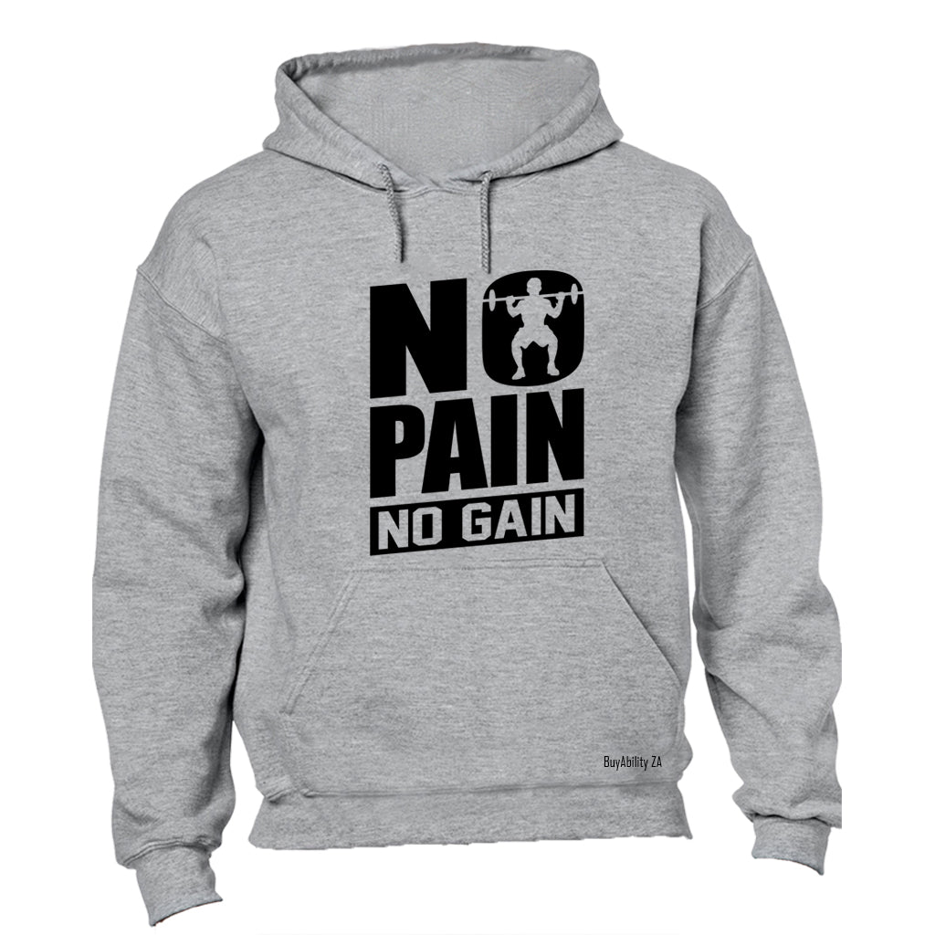 No Pain GYM - Hoodie - BuyAbility South Africa