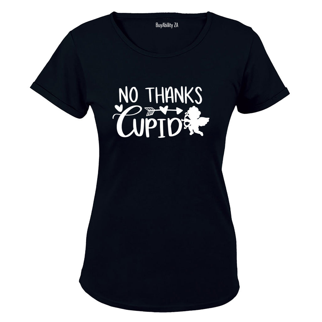 No Thanks Cupid - Valentine - Ladies - T-Shirt