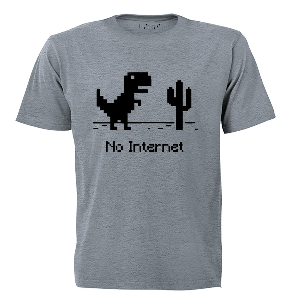 No Internet - Adults - T-Shirt
