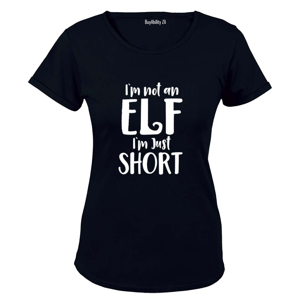 Not an Elf - Christmas - Ladies - T-Shirt