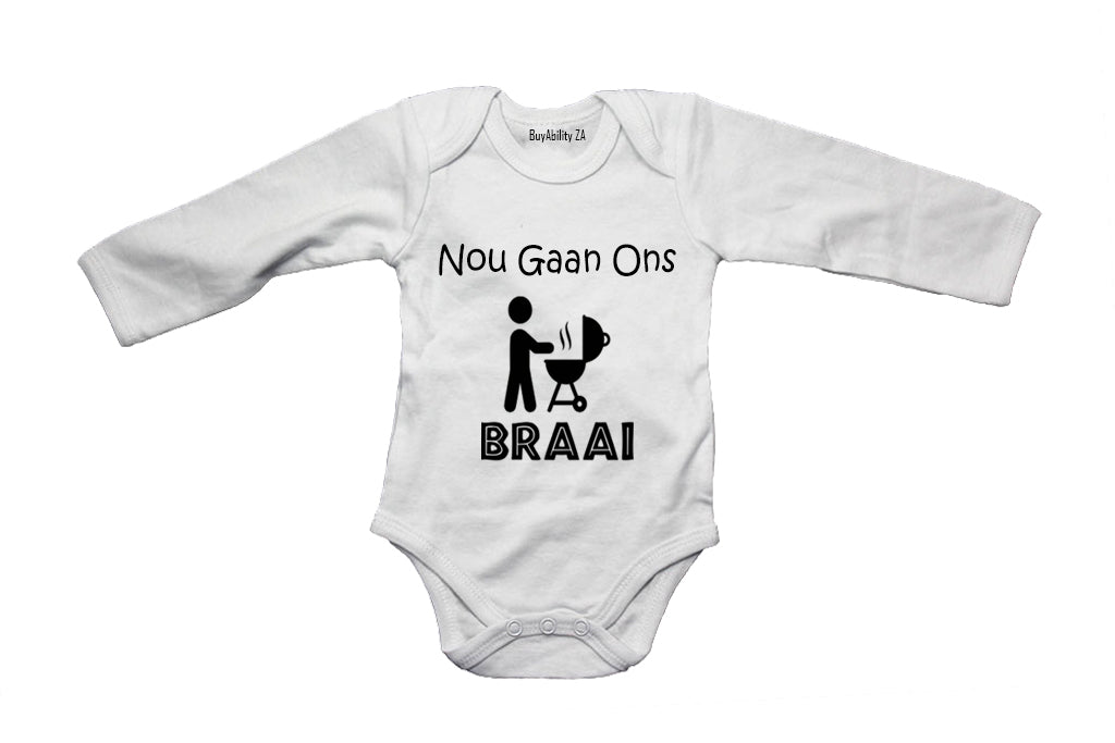 Nou Gaan Ons Braai! - Baby Grow