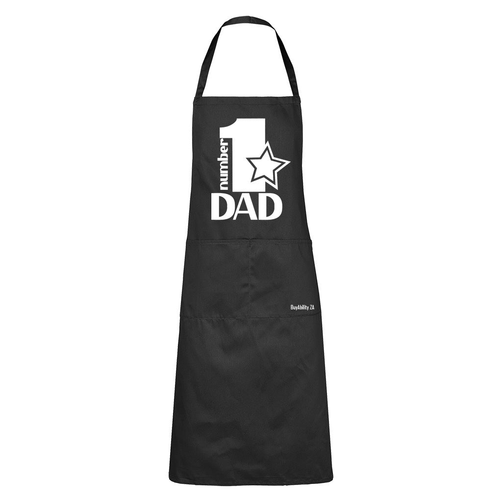 Number 1 Dad - Apron