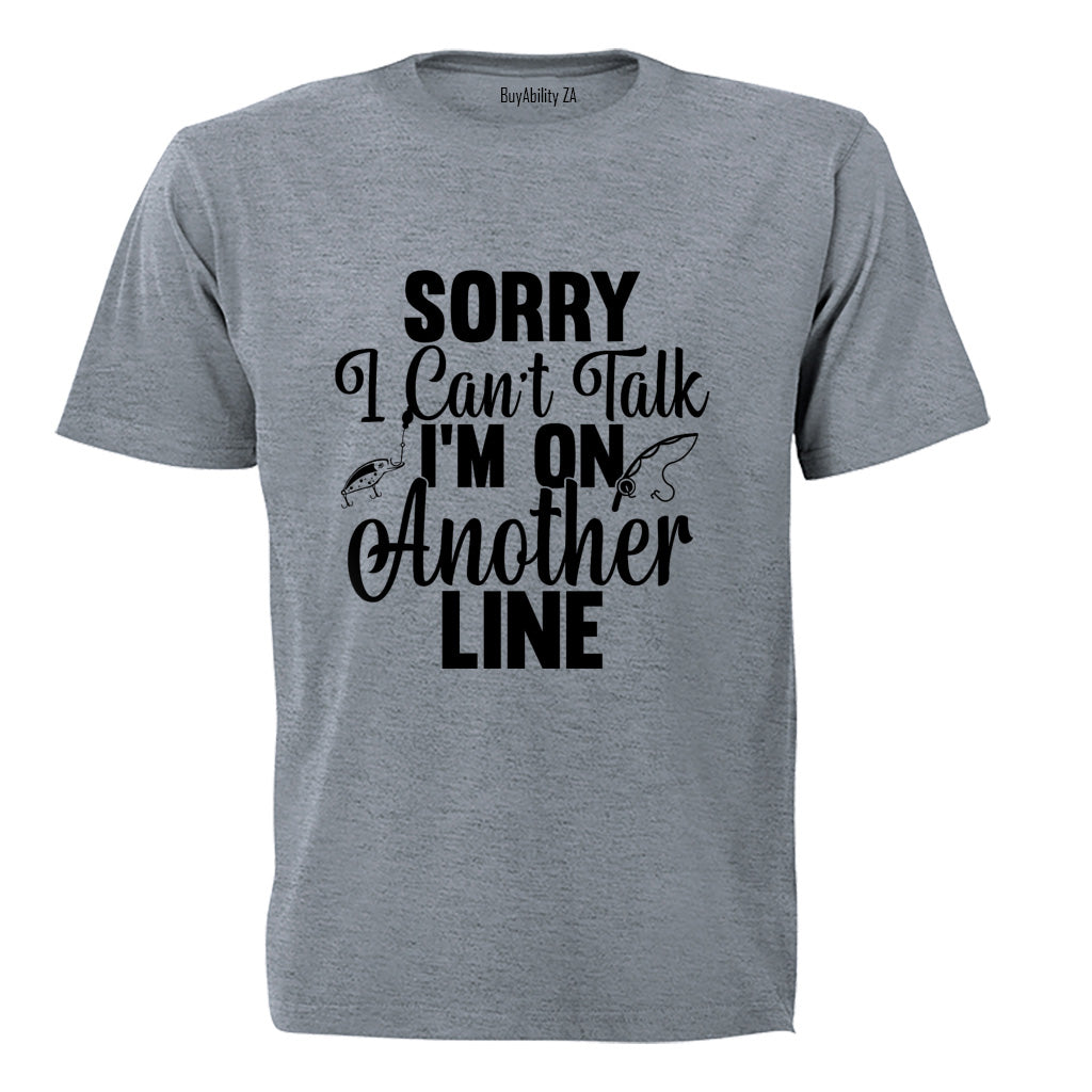 On Another Line - Fishing - Adults - T-Shirt