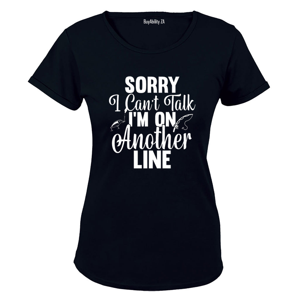 On Another Line - Fishing - Ladies - T-Shirt