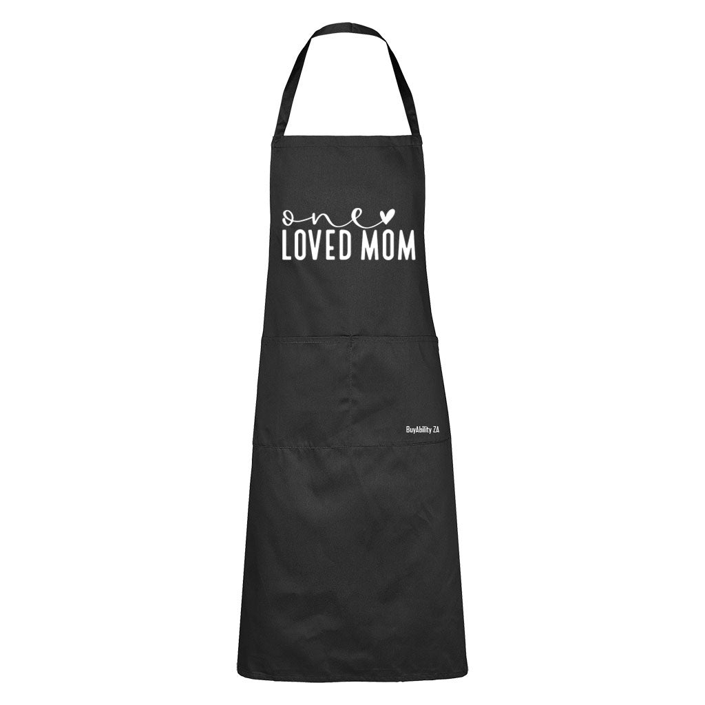 One Loved Mom - Apron