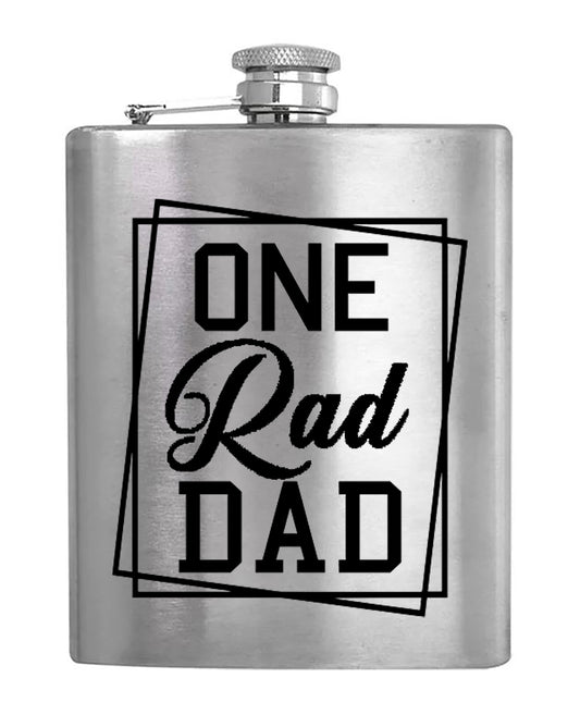 One Rad Dad - Hip Flask - BuyAbility South Africa