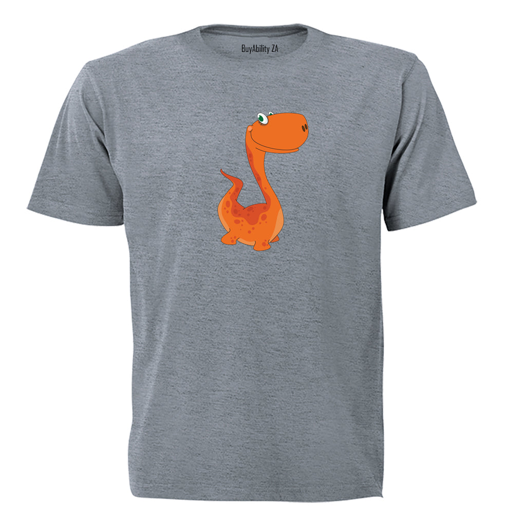 Orange Dino - Kids T-Shirt