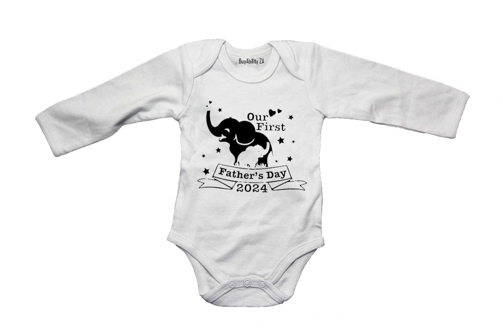 Our First Fathers Day 2024 - Baby Grow