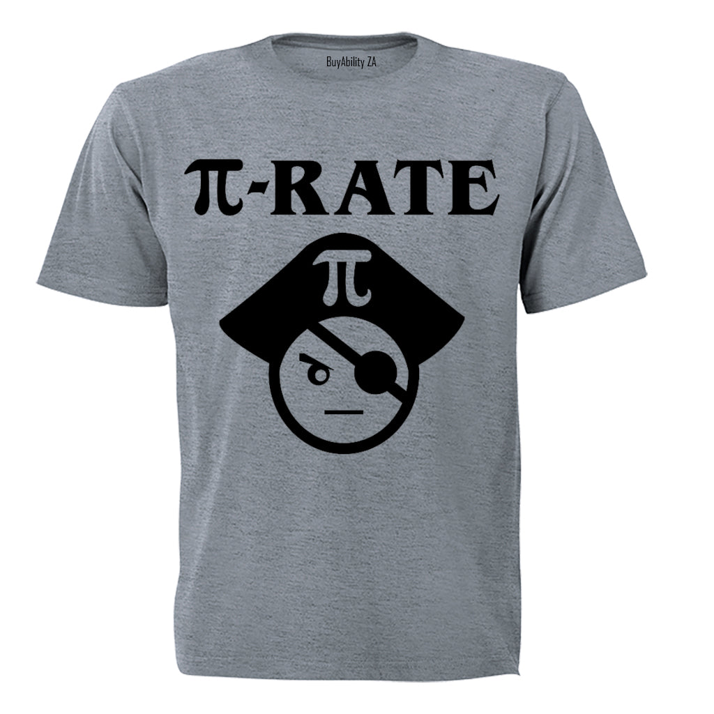 PIE- Rate, Pirate - Adults - T-Shirt