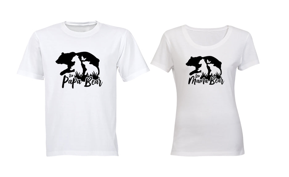 Papa & Mama Bear - Couples Tees