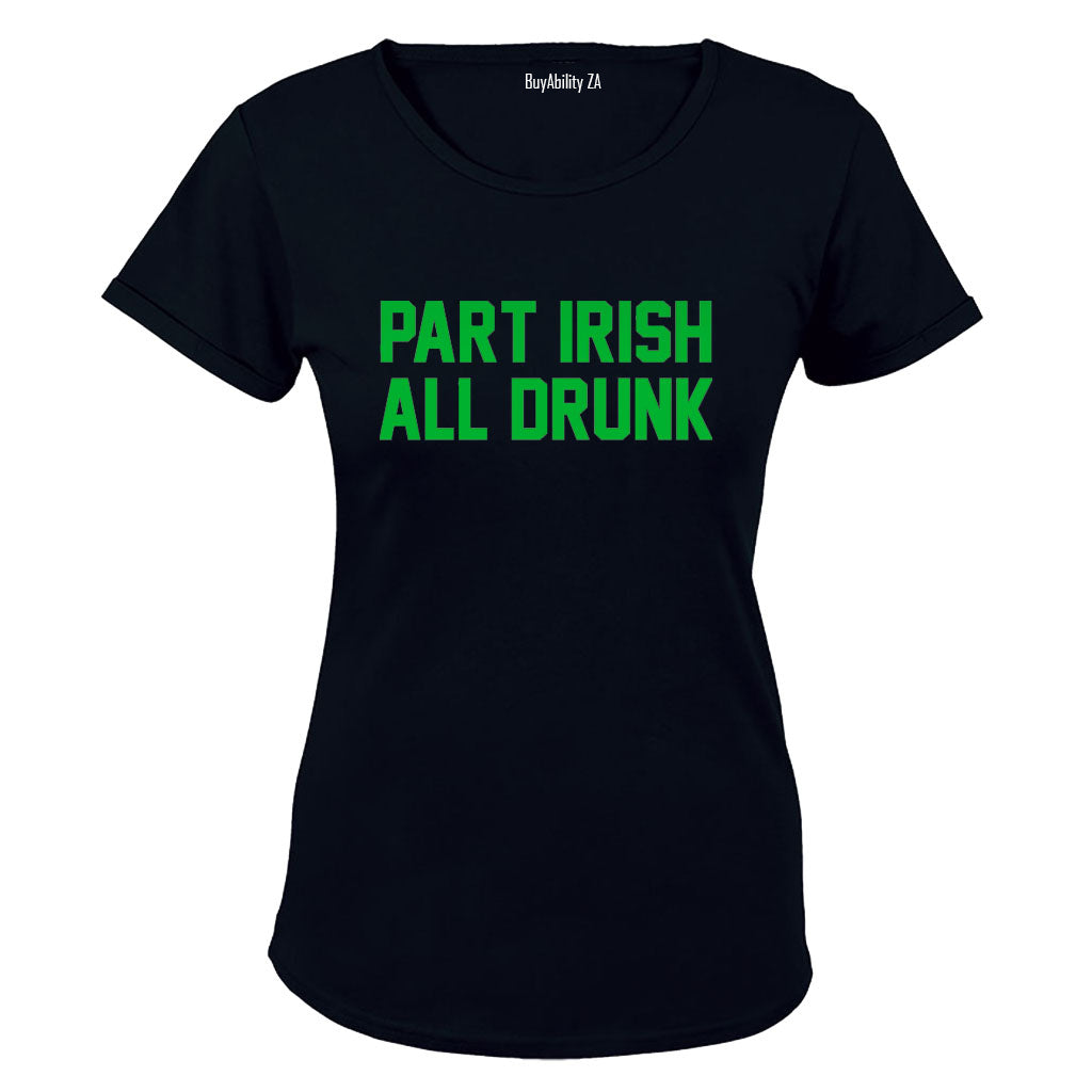 Part Irish - St. Patrick's Day - Ladies - T-Shirt