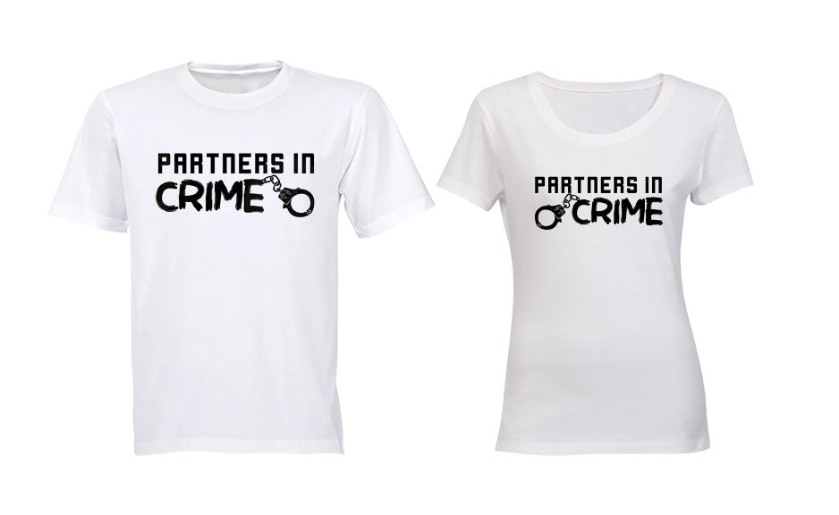 Partners in Crime - Couples Tees