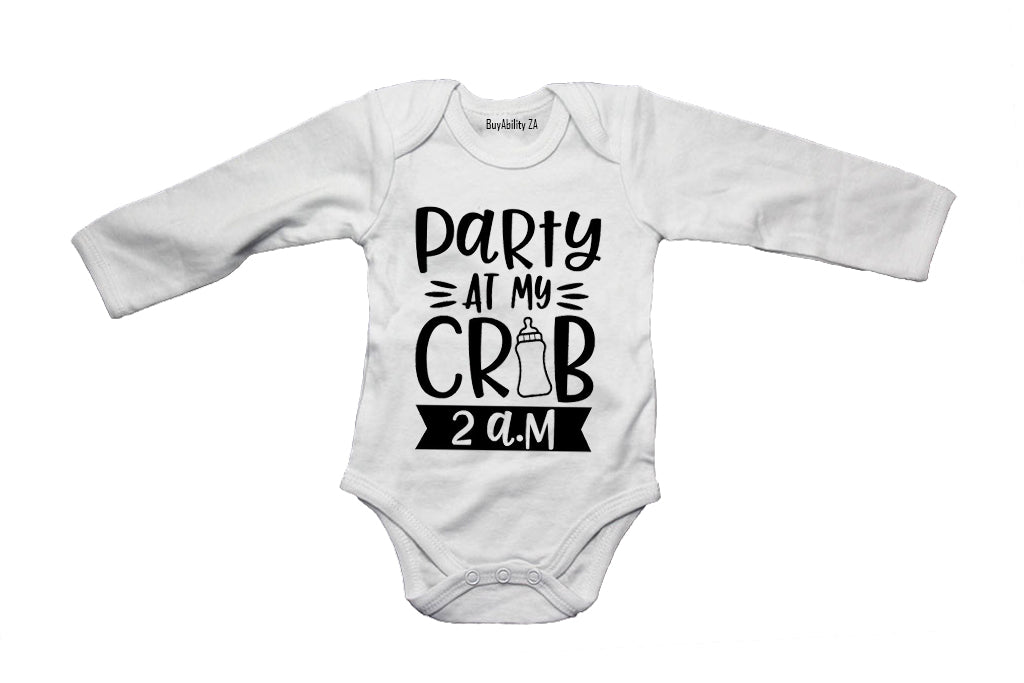 Party at my Crib - 2 a.m - Baby Grow