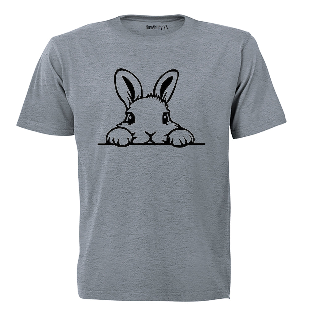 Peeking Easter Bunny - Kids T-Shirt