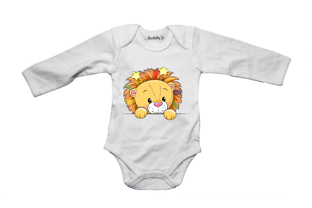 Peeking Lion - Baby Grow