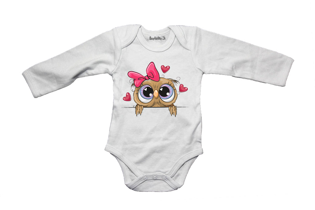 Peeking Owl - Baby Grow