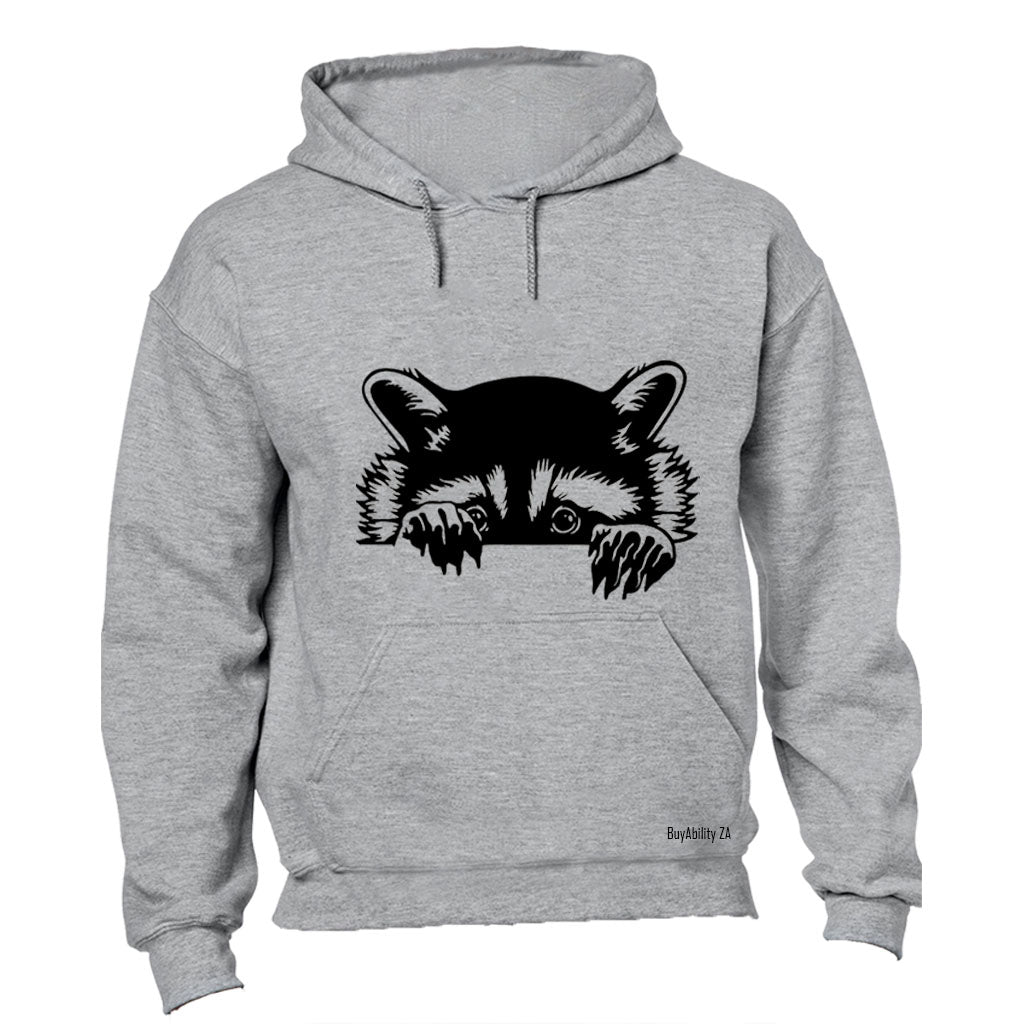 Peeking Racoon - Hoodie
