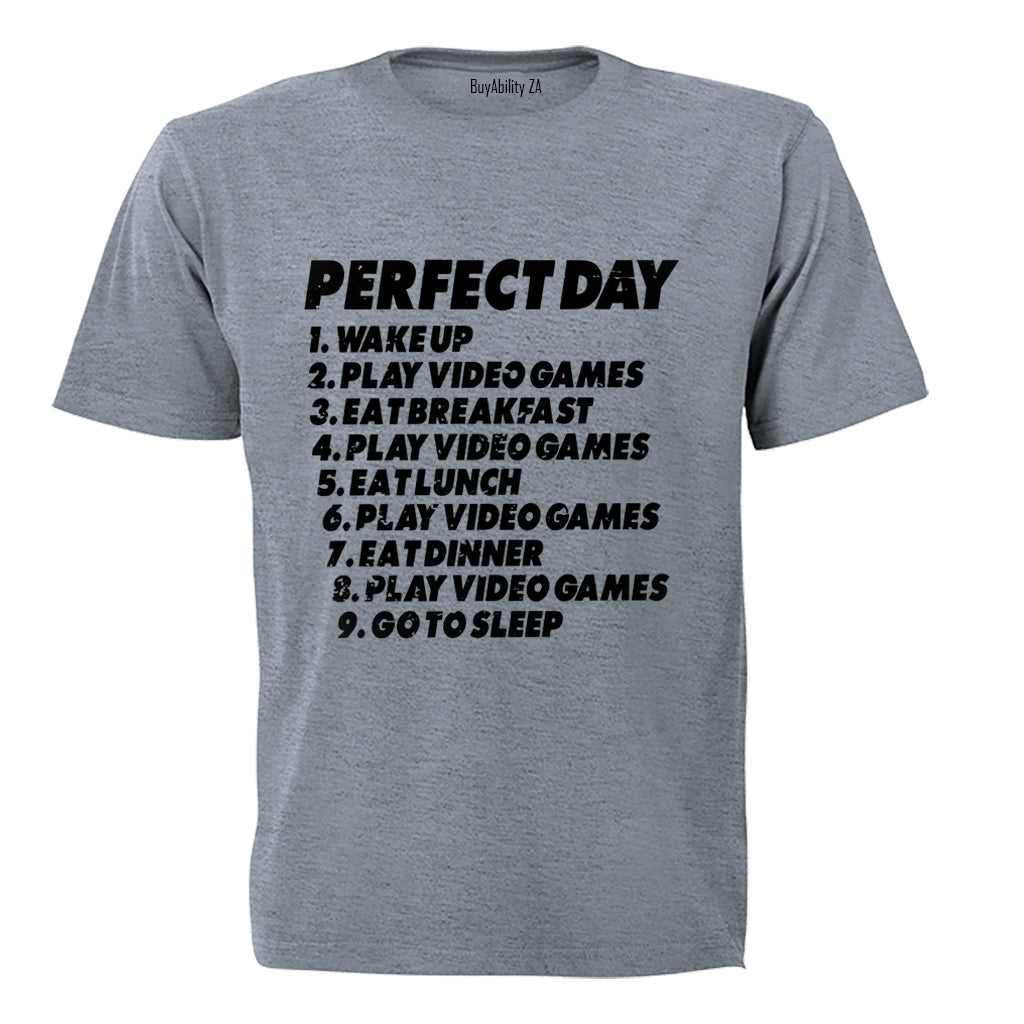 Perfect Day - Video Games - Kids T-Shirt - BuyAbility South Africa