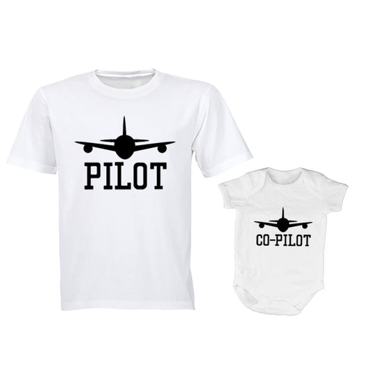 Pilot and Co-Pilot - Daddy | Baby Grow