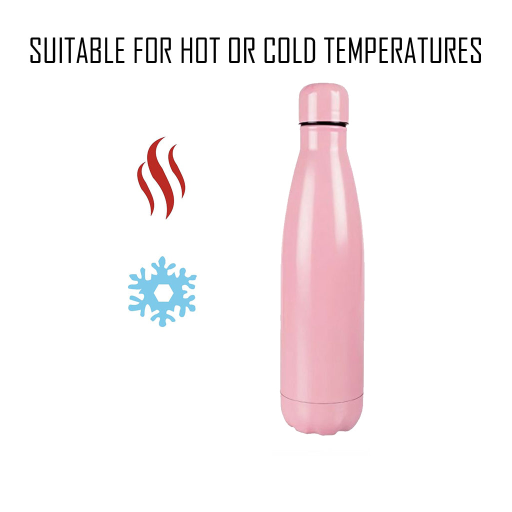 Best Mom Ever - 500ml Pink Stainless Steel Bottle