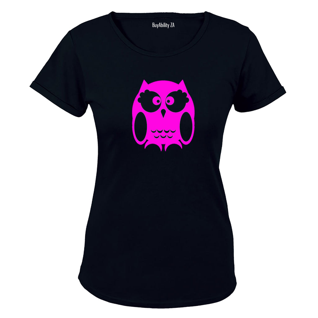 Pink Owl! - Ladies - T-Shirt