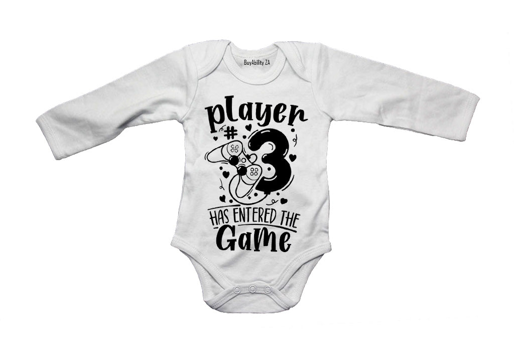 Player 3 Has Entered - Baby Grow - BuyAbility South Africa