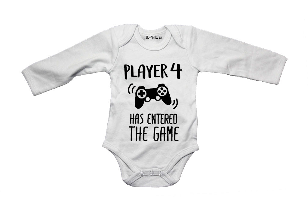 Player 4 Has Entered - Baby Grow